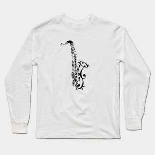 Saxophone Long Sleeve T-Shirt